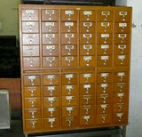 1950's Card Catalog