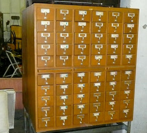 1950's Card Catalog