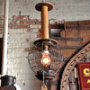 Cage Spool Pendant Light