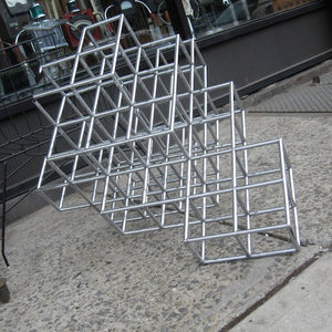 Modernist Chrome Sculpture