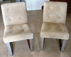 Milo Baughman Suede Chairs