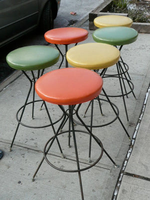 Colorful 50's Barstools