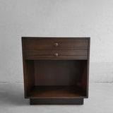 Harvey Probber Mahogany End Table Nighstand