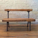 Cast Iron And Maple Block Bleachers