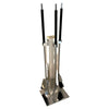 Modernist Lucite And Chrome Fireplace Tool Set By Albrizzi