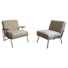 Wrought Iron Lounge Chairs By Dan Johnson For Pacific Iron