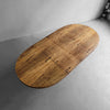 Harvey Probber Oval Rosewood Extension Dining Table With Cut-Out Base