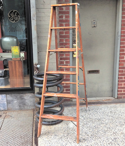 Vintage A frame work ladder – cityFoundry