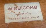 T.H. Robsjohn Gibbings Table And Chair