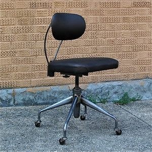 Rolling Steel Office Chair