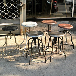 Early 20th Century Industrial Hospital Stools