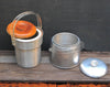 Aluminum and Lucite Ice Bucket