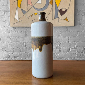 Earthtone Art Pottery Vase By Alvino Bagni For Raymor