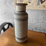 Tall Art Pottery Vase By Bitossi For Rosenthal Netter