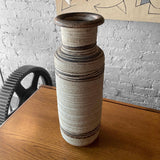 Tall Art Pottery Vase By Bitossi For Rosenthal Netter