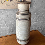 Tall Art Pottery Vase By Bitossi For Rosenthal Netter