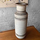 Tall Art Pottery Vase By Bitossi For Rosenthal Netter