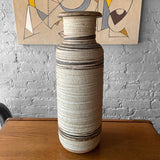 Tall Art Pottery Vase By Bitossi For Rosenthal Netter