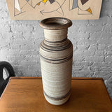 Tall Art Pottery Vase By Bitossi For Rosenthal Netter