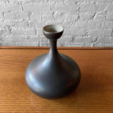 Gunmetal Ceramic Vase by Jack Squire for Howat Kilns