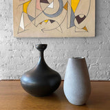 Gunmetal Ceramic Vase by Jack Squire for Howat Kilns