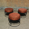 Wrought Iron Ottoman