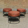 Wrought Iron Ottoman