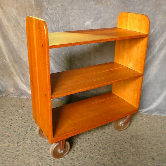 1950's Library Cart cityFoundry