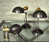 Industrial Articulating Twisted Stem Library Lamps