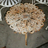 Ornate Wrought Iron Set