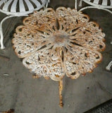 Ornate Wrought Iron Set