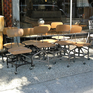 Adjustable Industrial Toledo Lab Stools