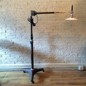 1920's Dentist Floor Lamp