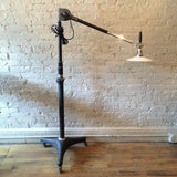 1920's Dentist Floor Lamp