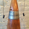 Machine Age Handmade Post-War Trench Art Floor Lamp