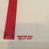 Flush Mount Exit Sign