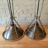 Custom Industrial Cage Pendant Lights