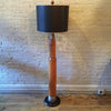 Machine Age Handmade Post-War Trench Art Floor Lamp