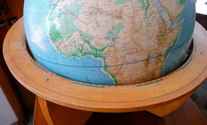 Wood Cradle Globe