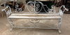 Wrought Iron Bench